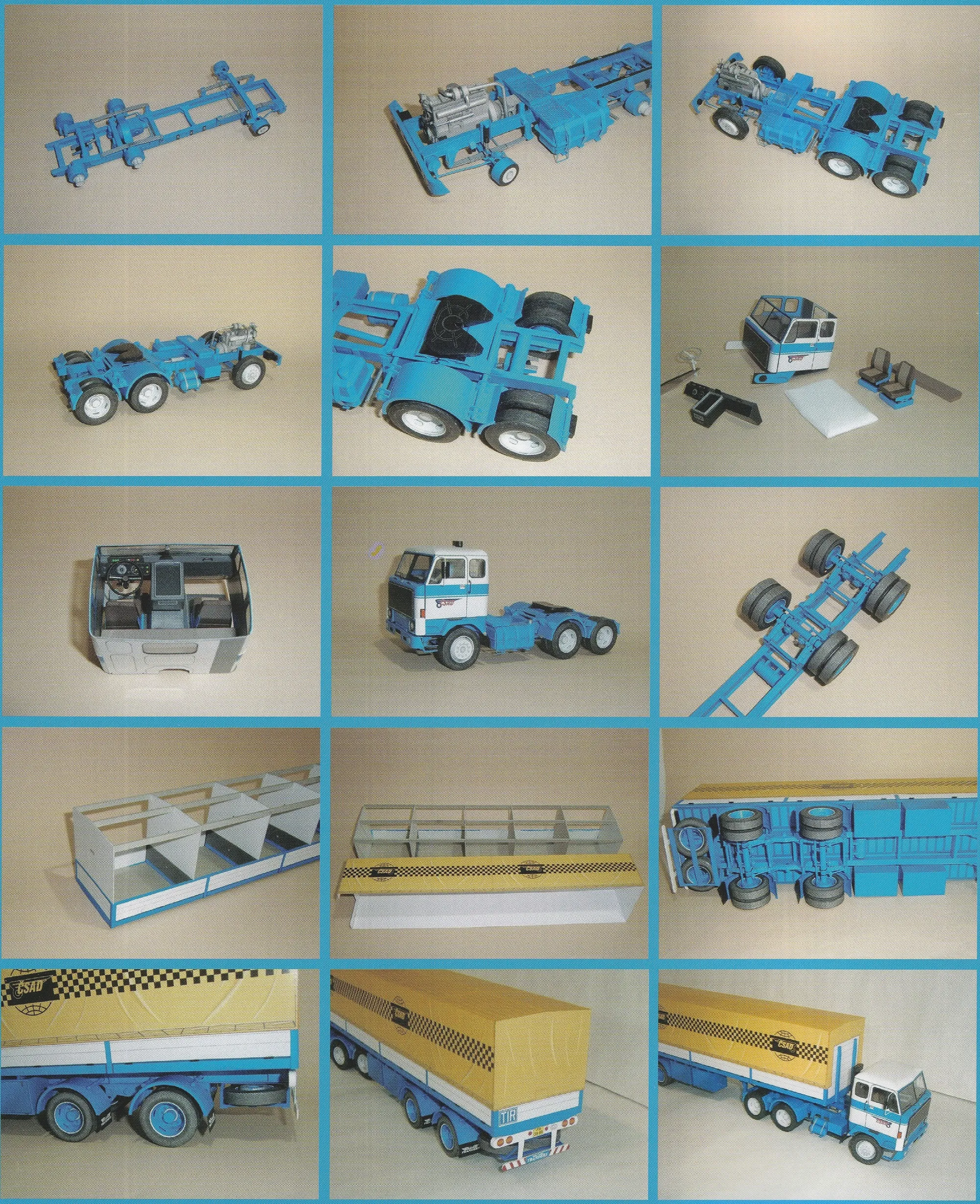 VOLVO F89 s návesom ČSAD